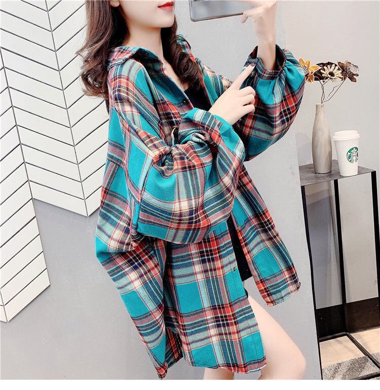 定番シンプル チェック柄 アクティブも綺麗も叶う シャツ E-9235