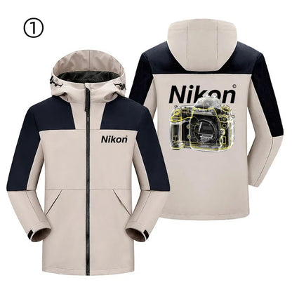 【3wayあり】目立つ 冬服 防寒 暖かい 脱着可能ボアライナー付き 撥水加工  マウンテンジャケット-A2163