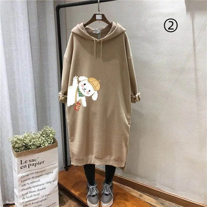 【裹起毛】質感のいい ニット プラスベルベット長袖 セーター E-10224