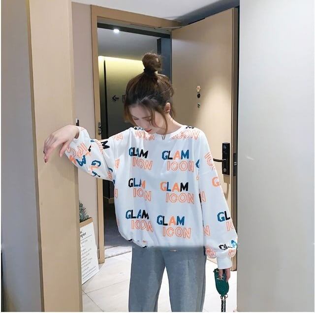 女子マスト おしゃれ度高め デザイン性抜群 着心地良い 2色選択 トップス+パンツセット E-10449