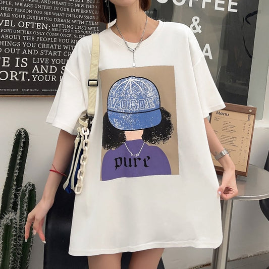 話題沸騰中 都市ファッショ 流行新作 オシャレ デザイン プリント全6色 半袖TシャツE-9108