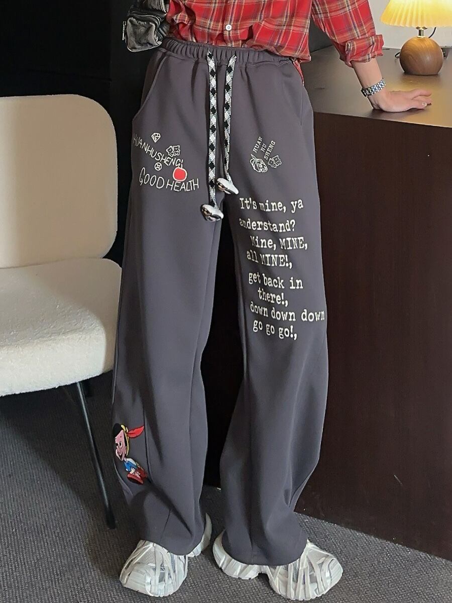 絶対欲しい プラスベルベット ファッション感満々 4色選択 パンツE-10474