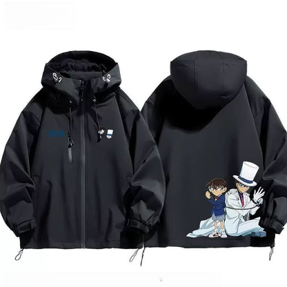 【人気商品再入荷】大好評 秋冬服 防寒  撥水加工 プリントロゴ 3色展開 男女兼用 マウンテンパーカーE-12623