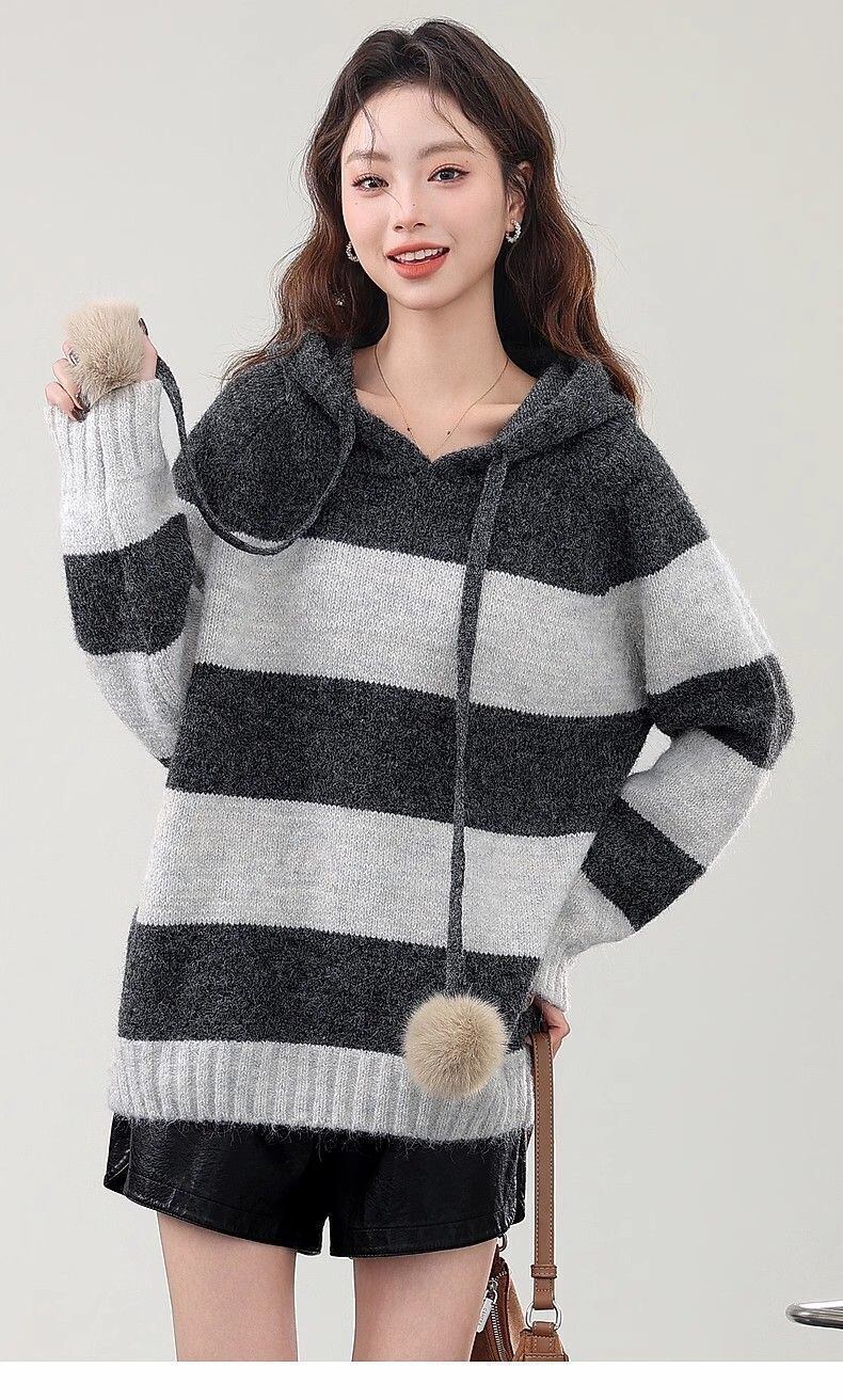 早い者勝ち 絶対流行  柔らかくて優しい印象  カジュアル   2色 スウェット  E-12232