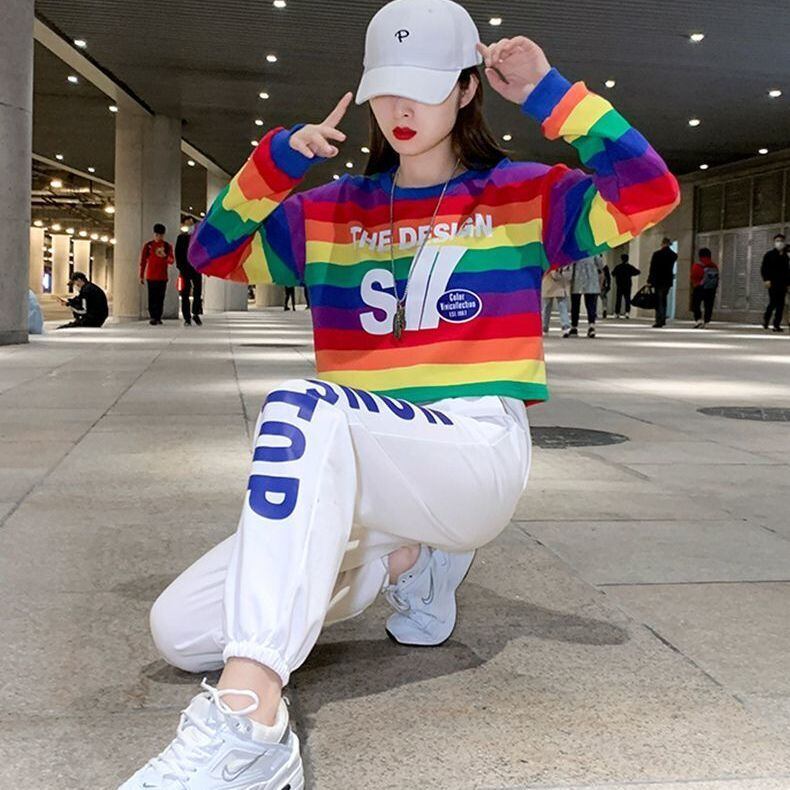 大活躍 4色選択 タイドファッション快適である スウェットE-10472