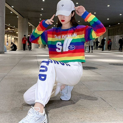 大活躍 4色選択 タイドファッション快適である スウェットE-10472