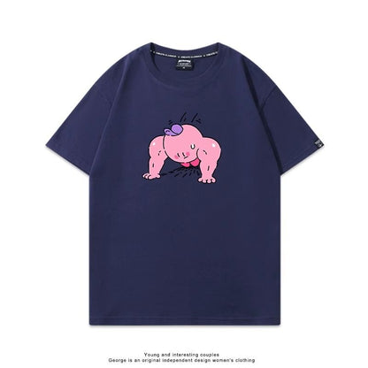 今季マストバイ 売れ筋   おすすめ プリントロゴ 半袖 Tシャツ-A2619