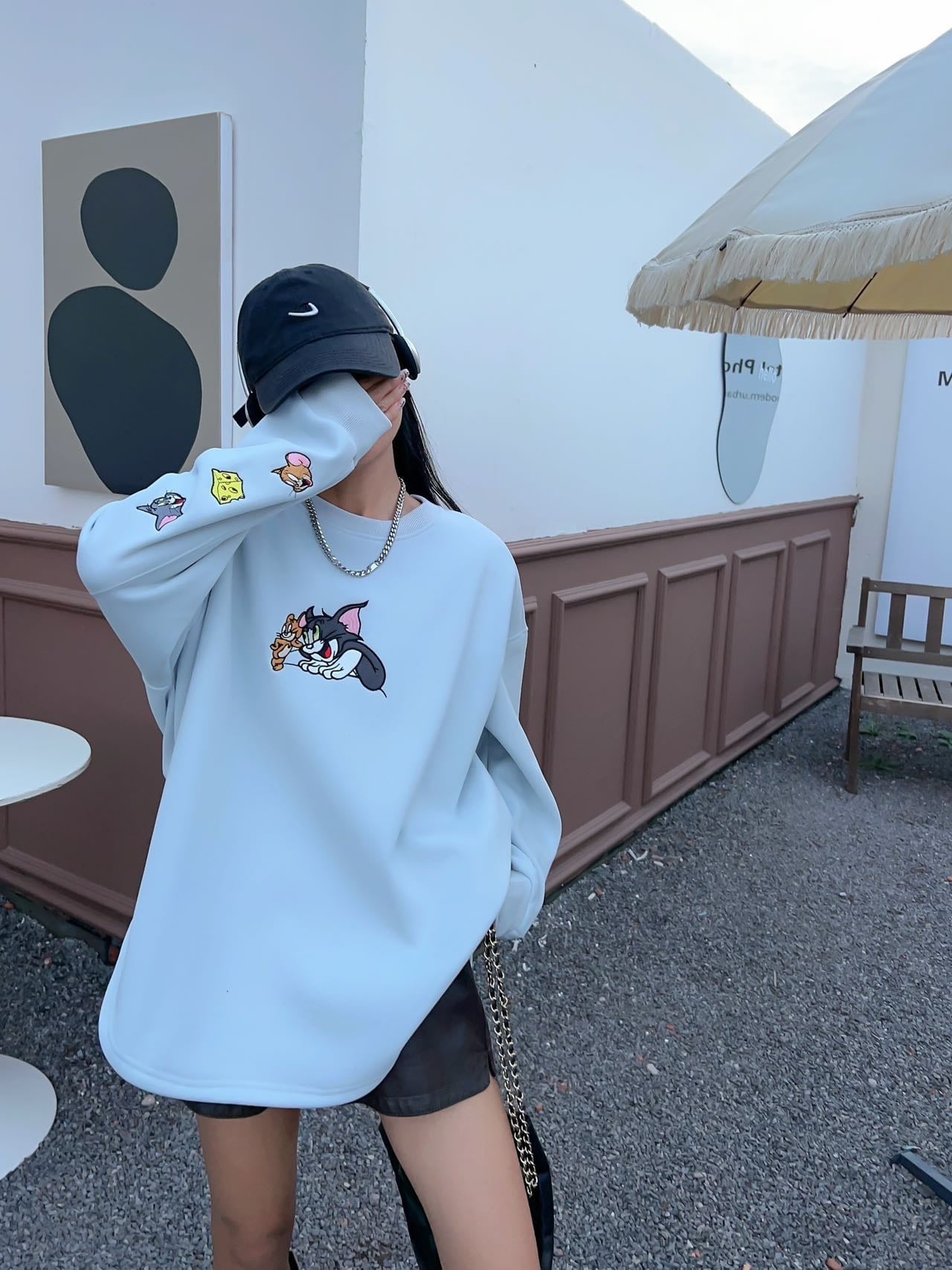 【裏起毛】早い者勝ち 上質 ファッション 刺繍 スウェットE-5815