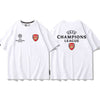 男女兼用 夏新作 プリント 半袖 Tシャツ E-13259