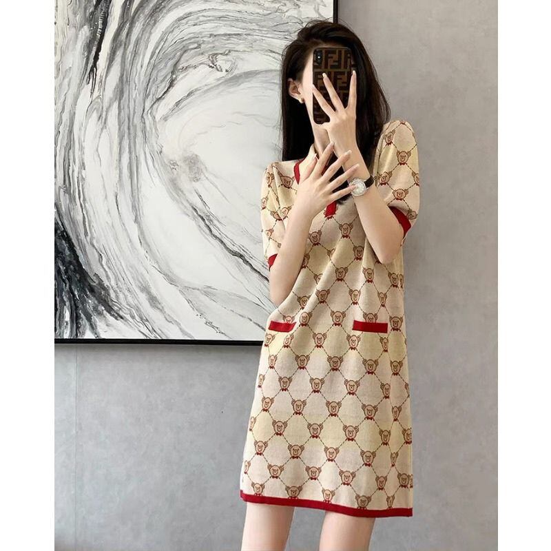 絶対欲しい エレガント 肌触り抜群 ファッション ニットワンピース E-9005