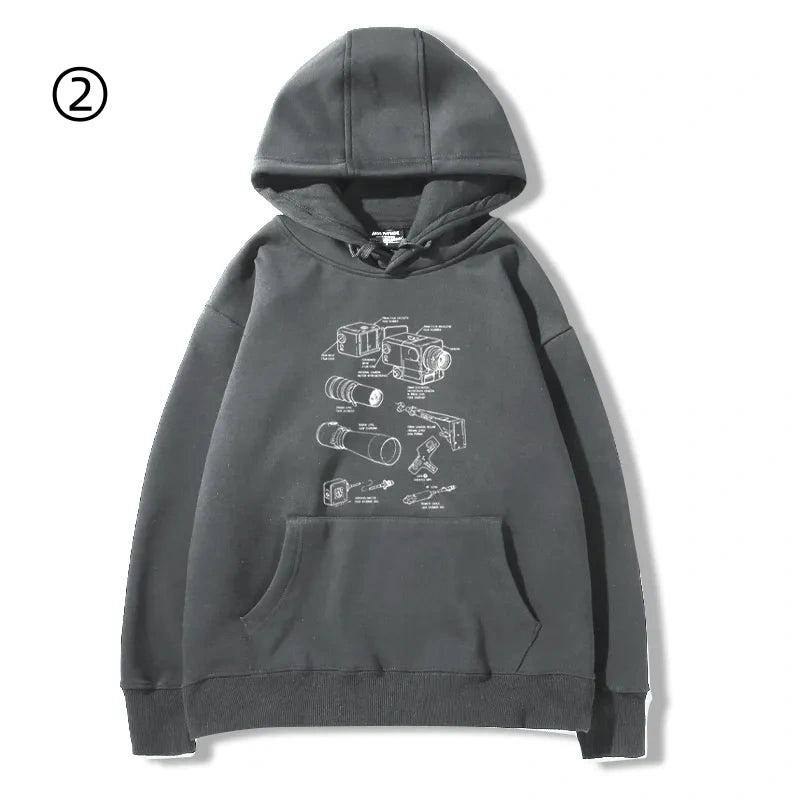 絶対流行 着回し力抜群 今季も大流行 超人気商品パーカー-A2158