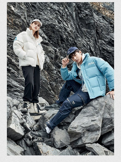 絶対流行 海外トレンド シンプル ダウンジャケットE-5893