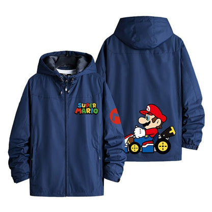 話題沸騰中 防寒  撥水加工 プリントロゴ 男女兼用 5色展開 マウンテンパーカー E-12740