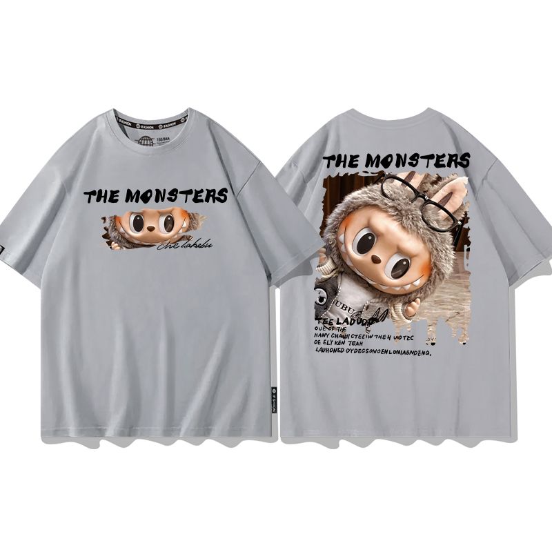 超人気 着回し力抜群 売れ筋   おすすめ プリントロゴ 半袖 Tシャツ-A2596