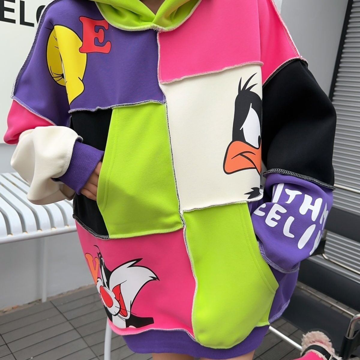 【ランキングNO.5】3回あと払い可能です！超人気  ファッション ルーズスウェットE-5622