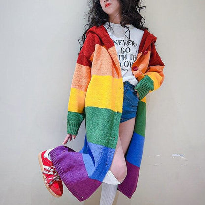 美人度アップ  長袖 切り替えカーディガンE-10145