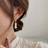 オシャレ度満点 清純甘くて女子力UP 気質溢れる チェーン イアリング アクセサリー＜ins-2782＞