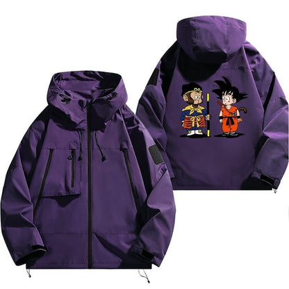 超人気  防寒  撥水加工 バックビッグロゴ 男女兼用 4色展開 マウンテンパーカー E-12705