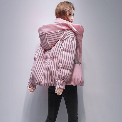 圧倒的セクシー フード付きジッパーコート 4色選択 E-10052