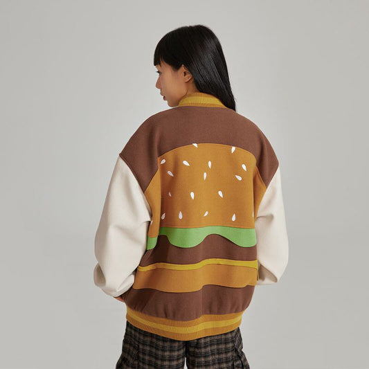 都市ファッショ デザイン オシャレ 高見えデザイン カジュアル 切り替え パーカーE-9647