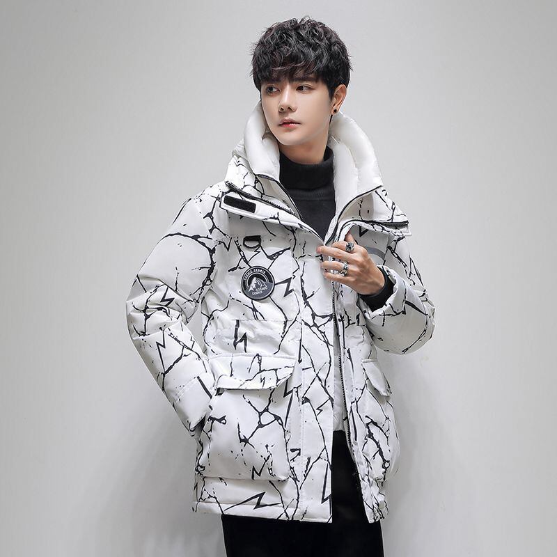 ファッション感満々 肌触り抜群 高見えデザイン 3色選択 ダウンジャケット E-9678