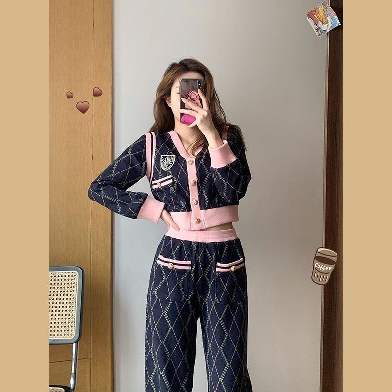 早い者勝ち おしゃれ度高め 好感度UP 着心地良い トップス+パンツセット E-10850