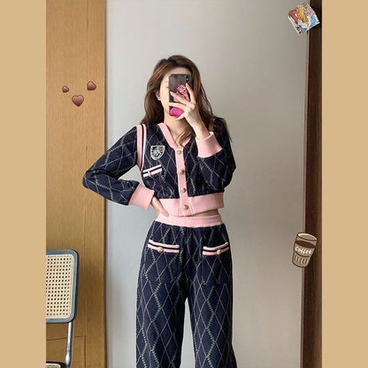 早い者勝ち おしゃれ度高め 好感度UP 着心地良い トップス+パンツセット E-10850