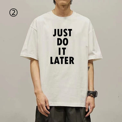 売れ筋　ファッション プリントロゴ 半袖 Tシャツ-A2423