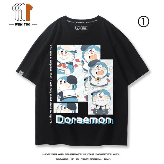シンプル　着回し力抜群　おすすめ プリントロゴ 半袖 Tシャツ-A2536