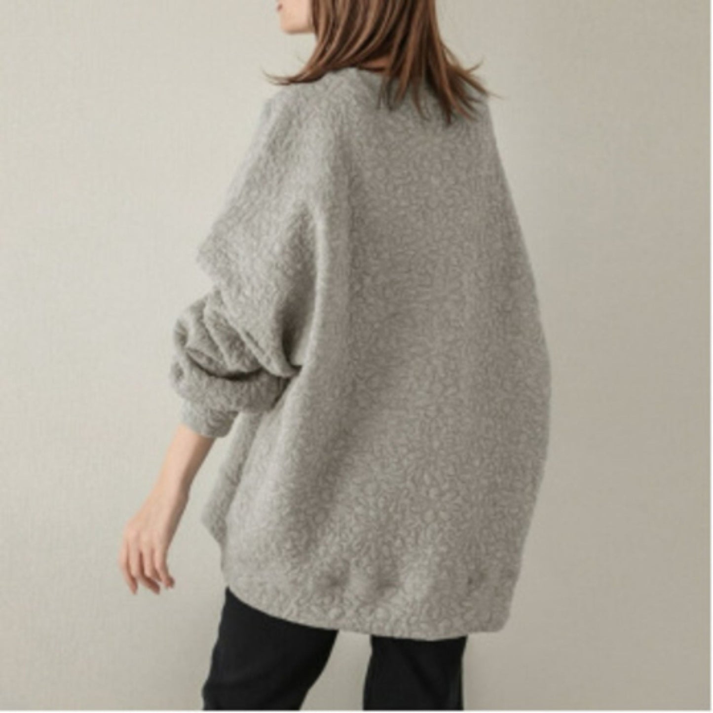 主役級 キュート  柔らかくて優しい印象  カジュアル   3色 スウェット  E-12215