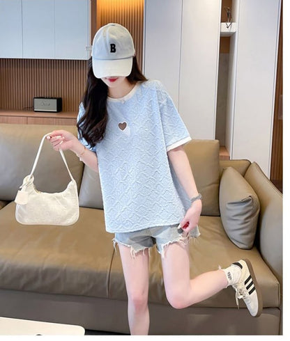 売り切れ必至 カジュアル ファッション 全3色 半袖Tシャツ<ins-8507>