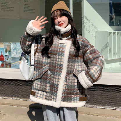 売り切れ必至 レトロ ファッション 知的 コート 3色 E-5585