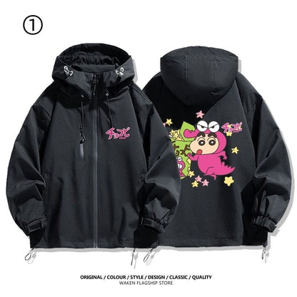 絶対欲しい  新作可愛いトラ柄プリント３色 マウンテンパーカーE-10821