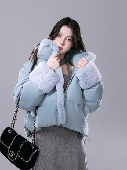 絶対流行 大人可愛い おしゃれ度高め スウィート ミドル丈のコットンコート E-9916