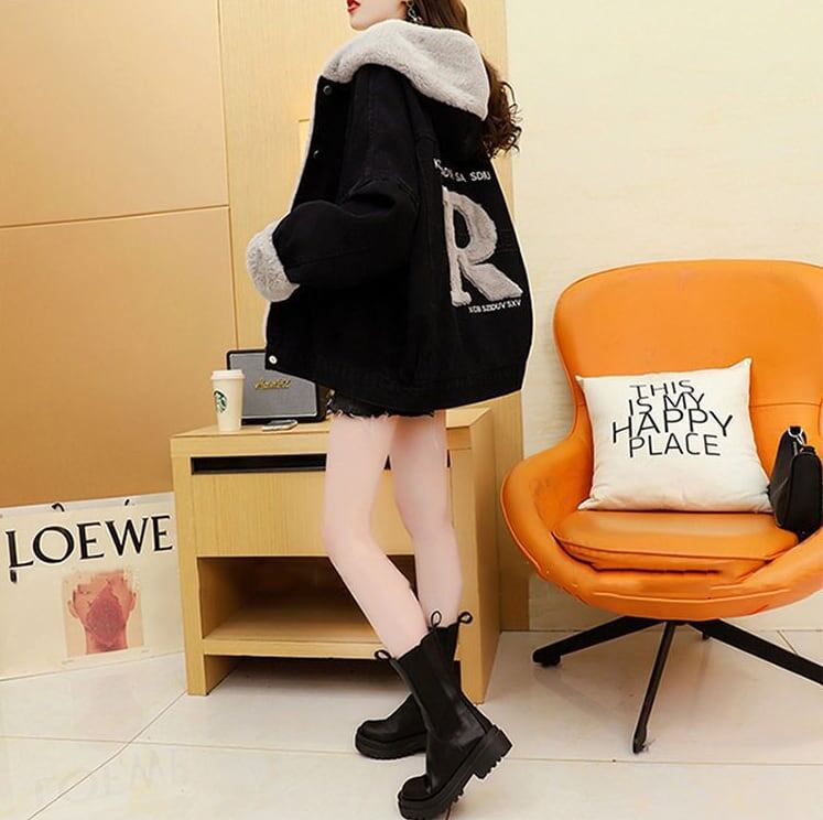 【裏起毛】大活躍 上質 ファッション 裏起毛暖かい デニムジャケットE-5713