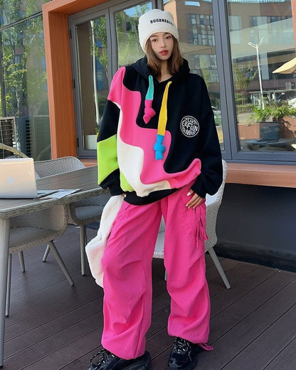 【裏起毛】今季マストバイ  美人度アップ 個性派スウェットE-5340