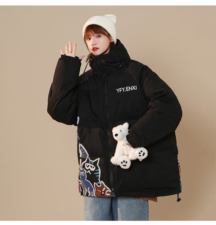 スタイルアップ効果抜群 全2色 求めてたデザイン 冬コート キルティングジャケットE-10669