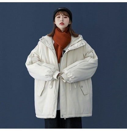 ユニセックス暖かいパンダプリントダウンジャケット  3色 E-5760