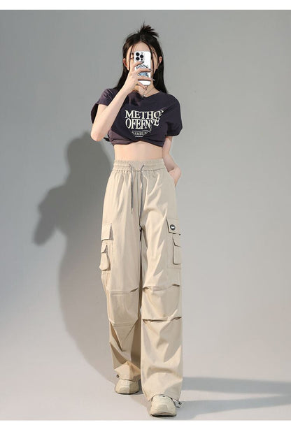 人気上昇中 プラスベルベット ファッション感満々 3色選択 ルーズストレートカジュアルパンツ E-9814