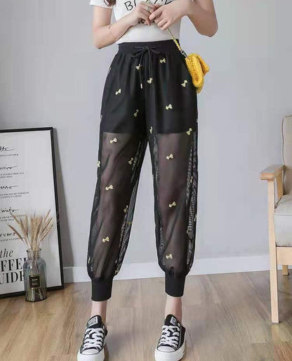 話題沸騰中 ファッション 大好評 カジュアル 日焼け止め パンツE-8765