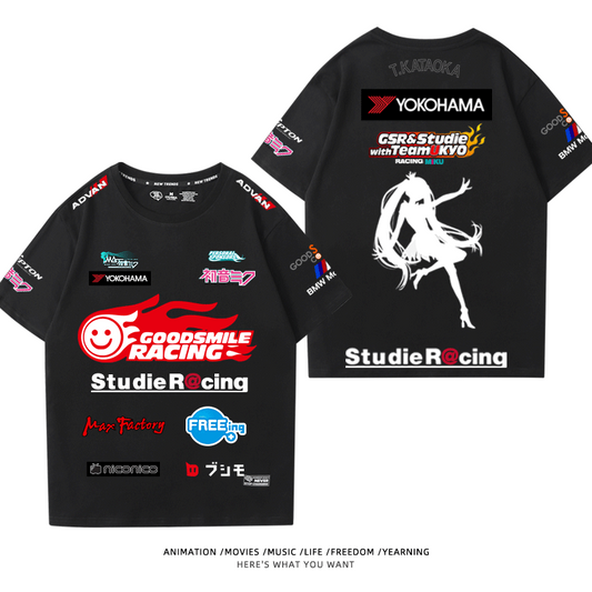 【人気ランキングNO.4】今季マストバイ　カジュアル  おすすめ プリントロゴ 半袖 Tシャツ-A2395