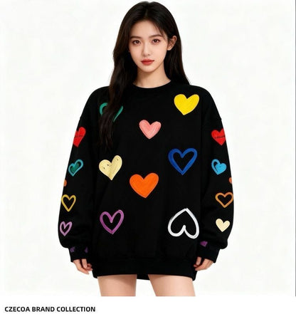 ファッション  大人可愛い アバンギャルド  早い者勝ち カジュアル スウェットE-12289