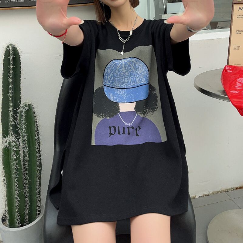 話題沸騰中 都市ファッショ 流行新作 オシャレ デザイン プリント全6色 半袖TシャツE-9108