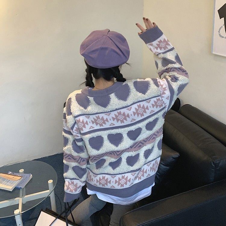 【裏起毛】 美感いっぱい 好感度満載 Eweet系可愛い 2色選択 スウェットE-10380