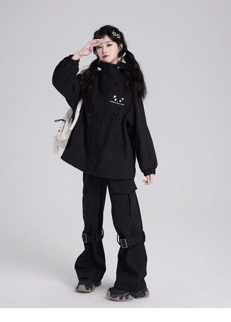 超人気商品 マウンテンジャケット全2色 パンダロゴ 男女兼用 コート E-4794