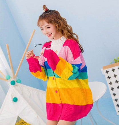 人気爆発中  長袖 切り替えカーディガンE-10186