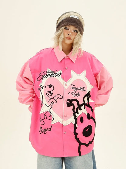 ベストセラーアイテム！ファッション感満々 切り替え アバンギャルド 2色選択 Tシャツ E-9506