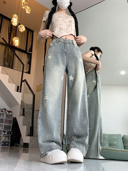 ファッション感満々 売り切れ必至 着回し力抜群 デニム ワイドパンツE-12531