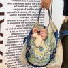 大好評  刺繍プリント  環境保護バッグ ショッピングバッグ<ins-5734>