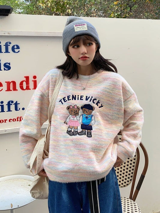 【裹起毛】絶対欲しい おしゃれ度高め 流行新作 切り替え 2色選択 スウェットE-10282